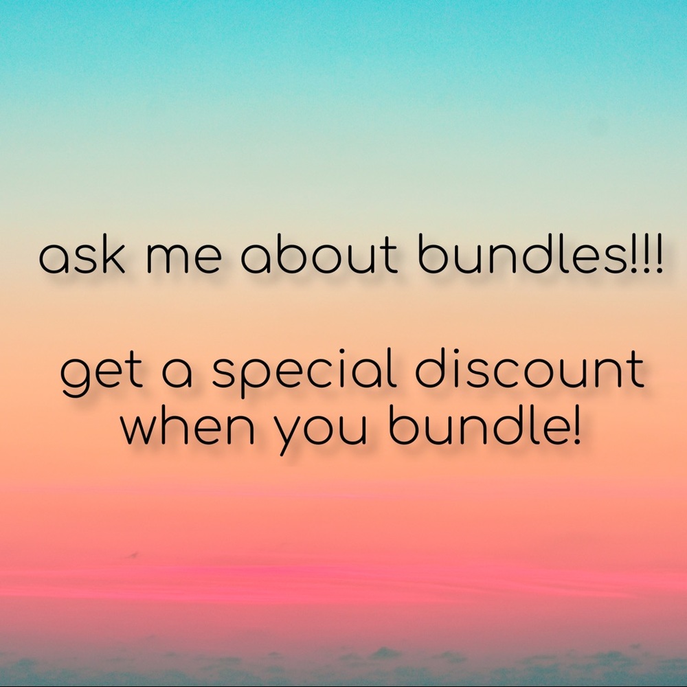 Bundle and save!!!!!